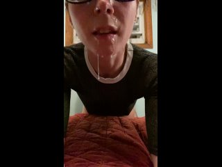 slut loves swallowing cum porn | cumsluts | sperm porn | cum porn my favorite. then we just need to have another che